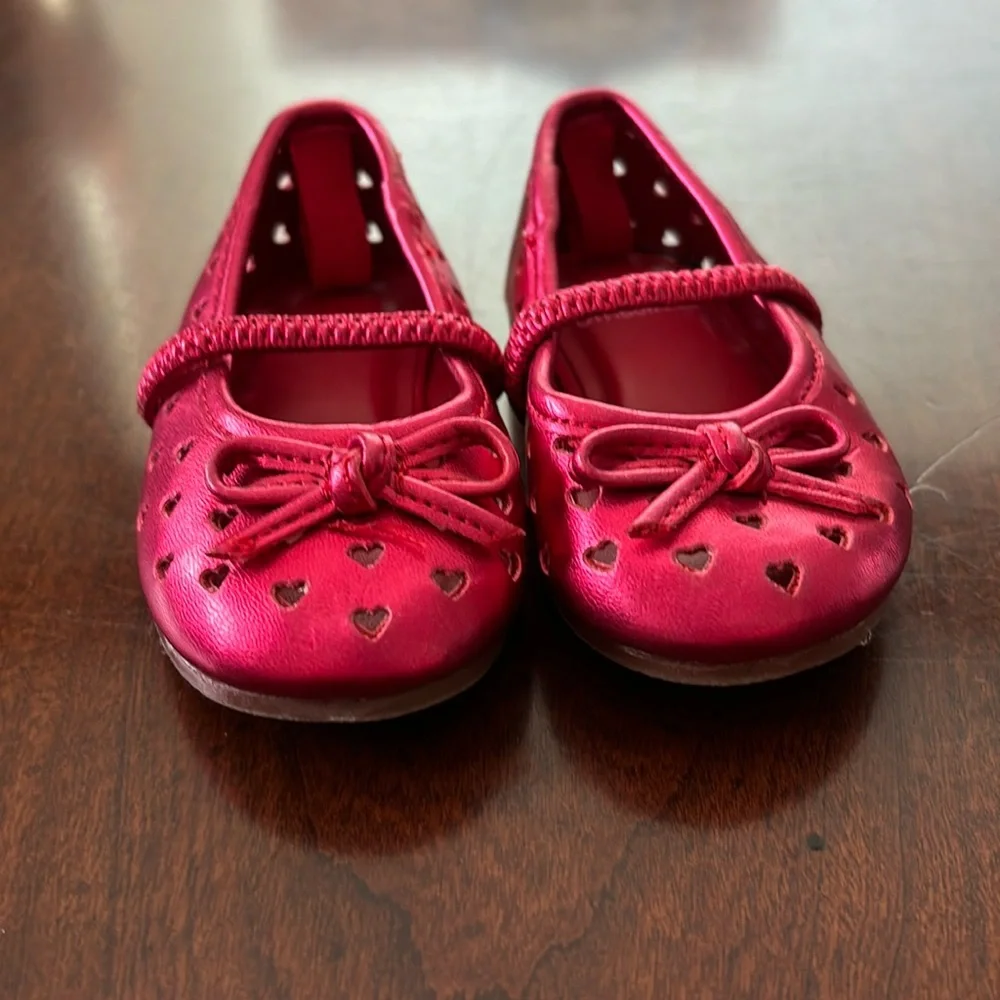 Gymboree dark pink shoes, size 3